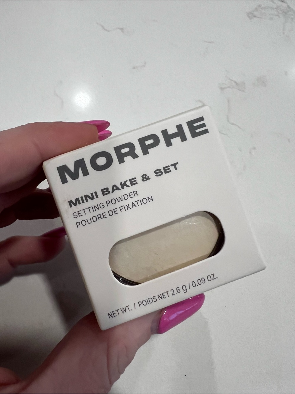 Morphe Mini Bake & Set Setting Powder — Translucent